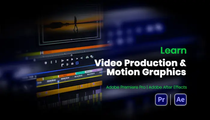 Video production and Motion Graphics at Aube Graphics course